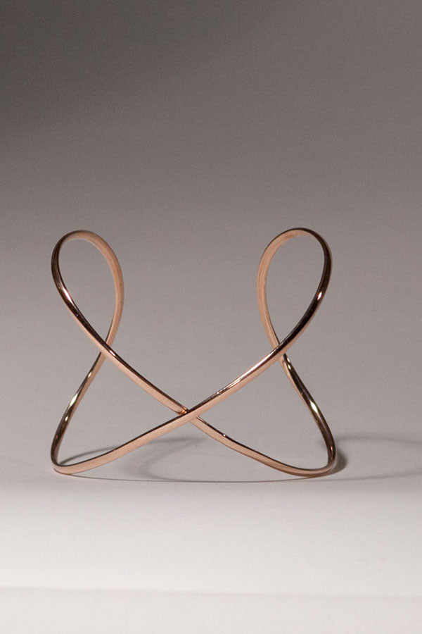Bare Malleable X Cuff