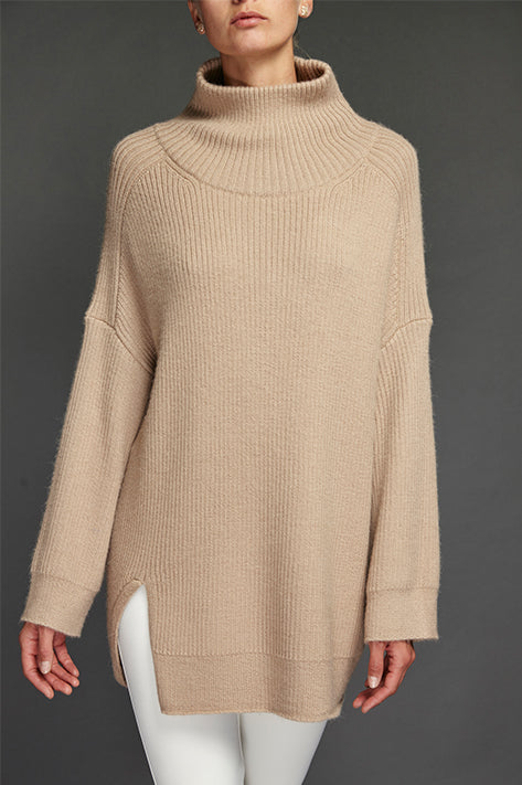 Beige Celine Sunday Sweater