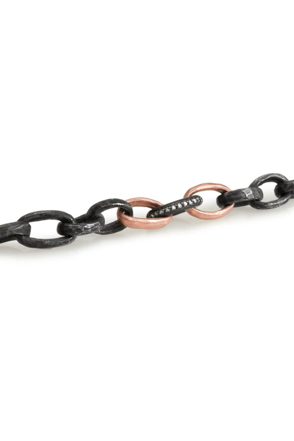 Gold + Diamond Link Bracelet