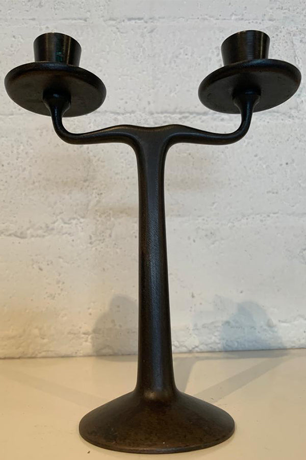 Karl Hagenauer Brass Candelabra