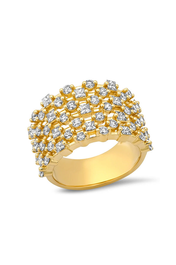 Diamond Confetti Ring
