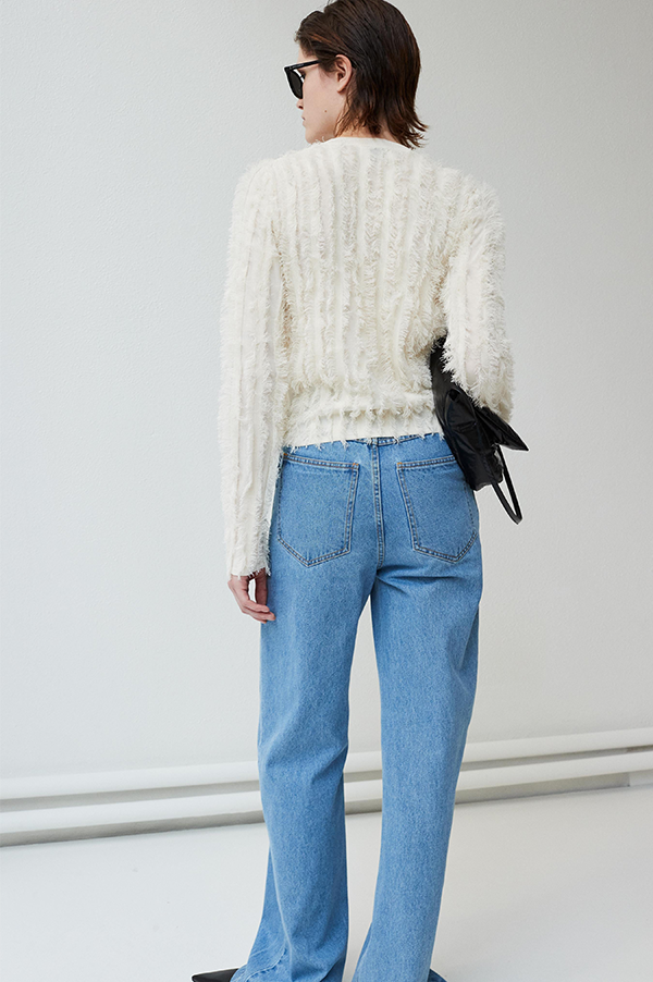 Karrie Fringe Knit Sweater