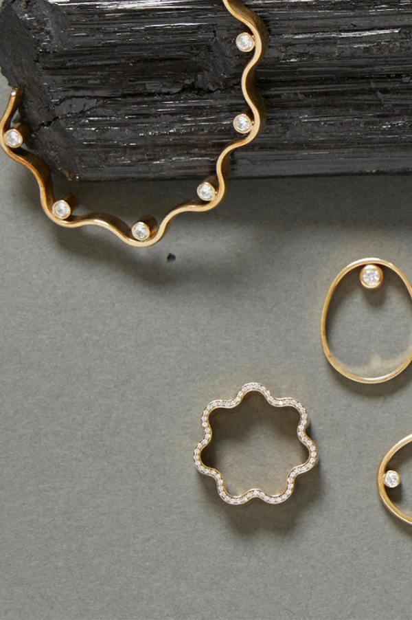 Nataf Joaillerie 14k Grand Lumière Ring