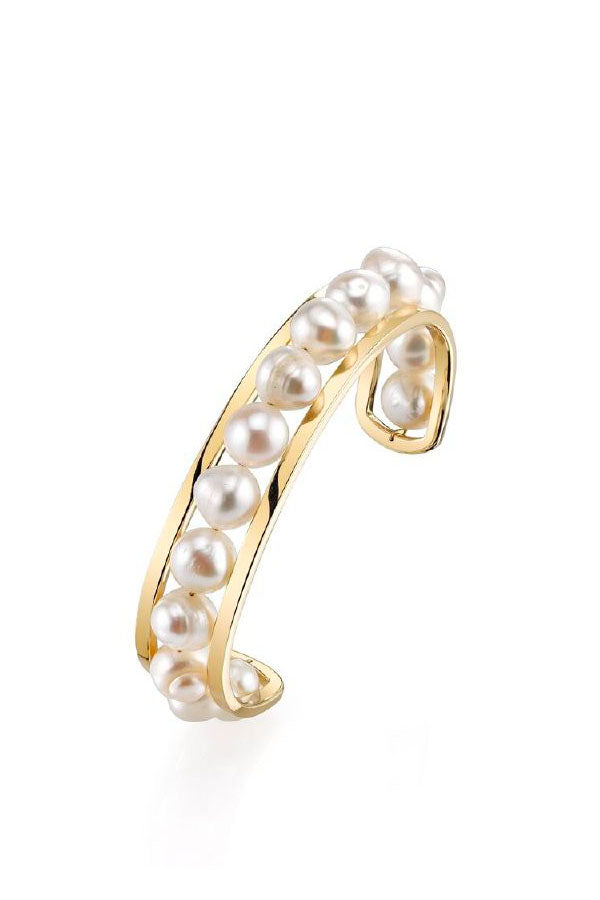 Pearl Cage Cuff