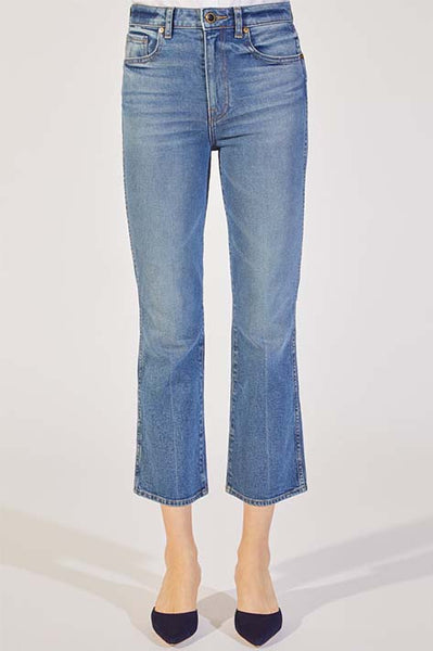 The Benny Crop Flare Blue 24