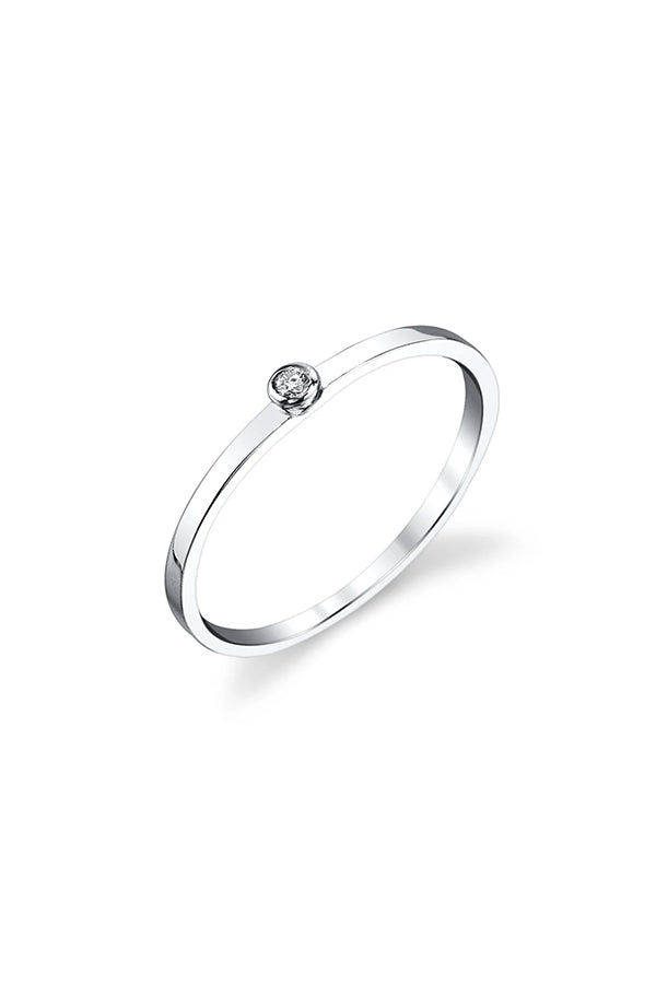 14K Mini Diamond Ring